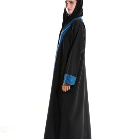 Zahwa Striped Abaya