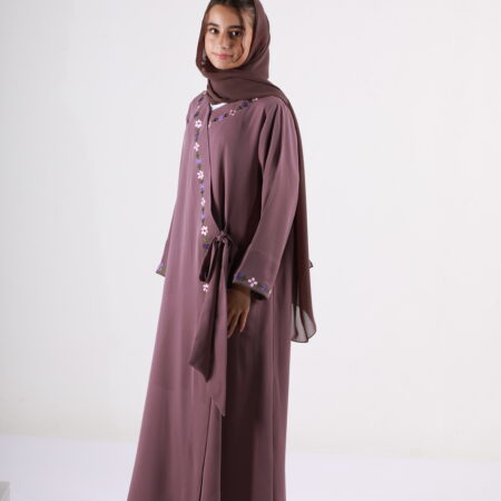 Laff floral abaya